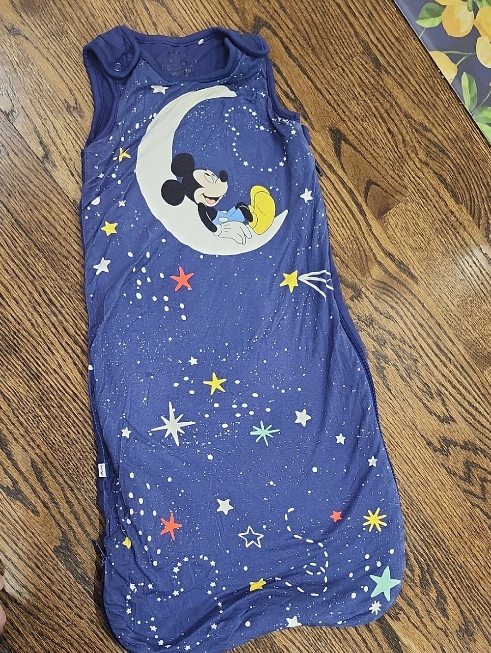 Little SLEEPIES BABY SLEEPSACK Mickey Mouse Navy Blue Sleepsack SIZE 0-6 MONTHS